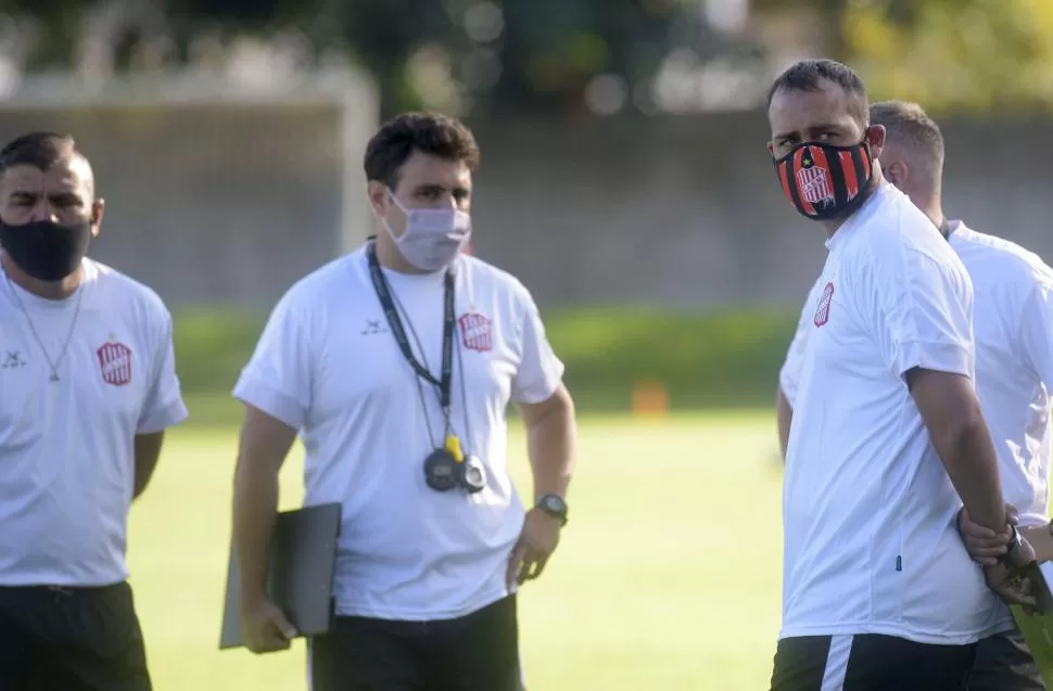 EL OBJETIVO NO SE MODIFICA. De Muner considera que el equipo debe seguir mejorando y creciendo día a día. 