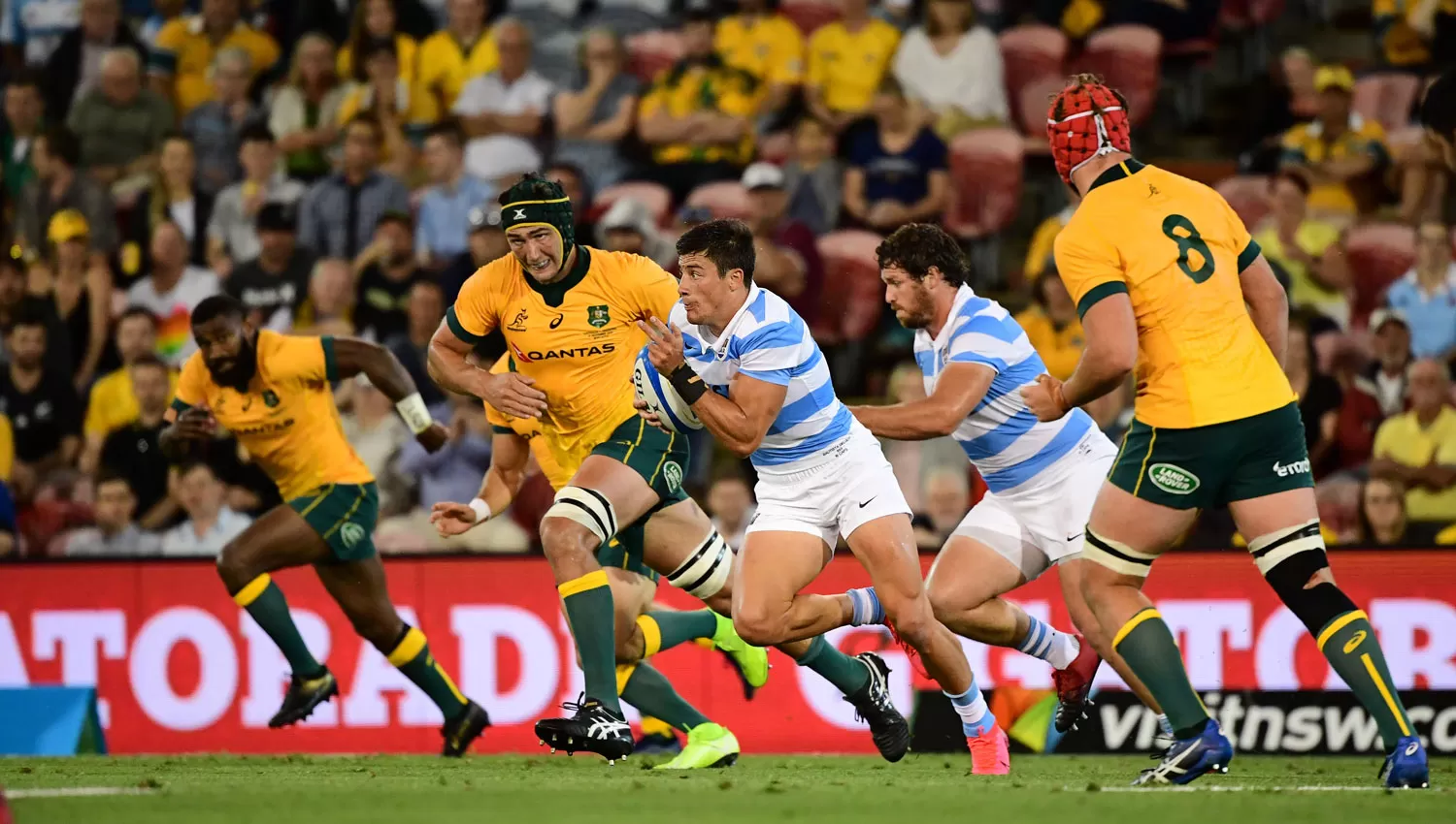 TRI NATIONS. El año pasado Los Pumas tuvieron un gran torneo, con una victoria, dos empates y una derrota.