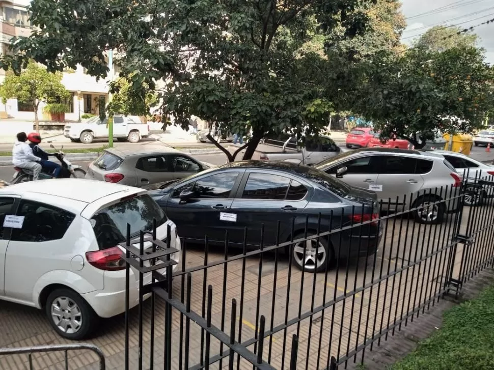 PRUEBAS. Los autos que secuestraron en una concesionaria y que fueron mencionados en la causa conocida como “La industria del escruche”.  