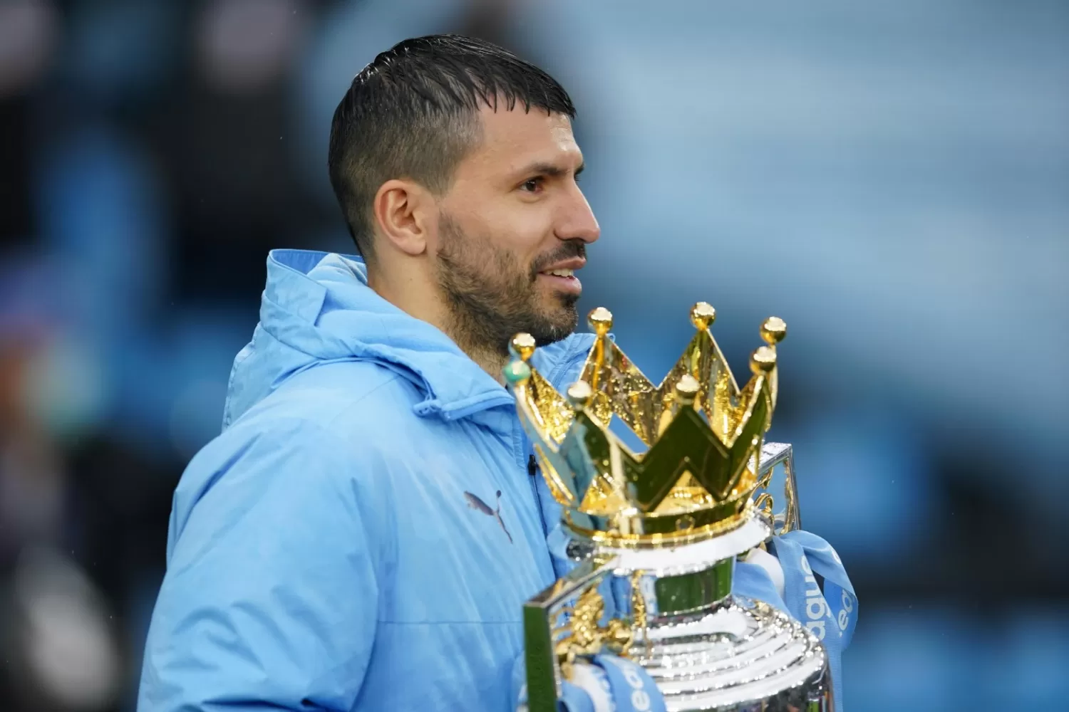 La emoción del Kun Agüero: terminar de esta manera no lo esperaba, estoy muy feliz