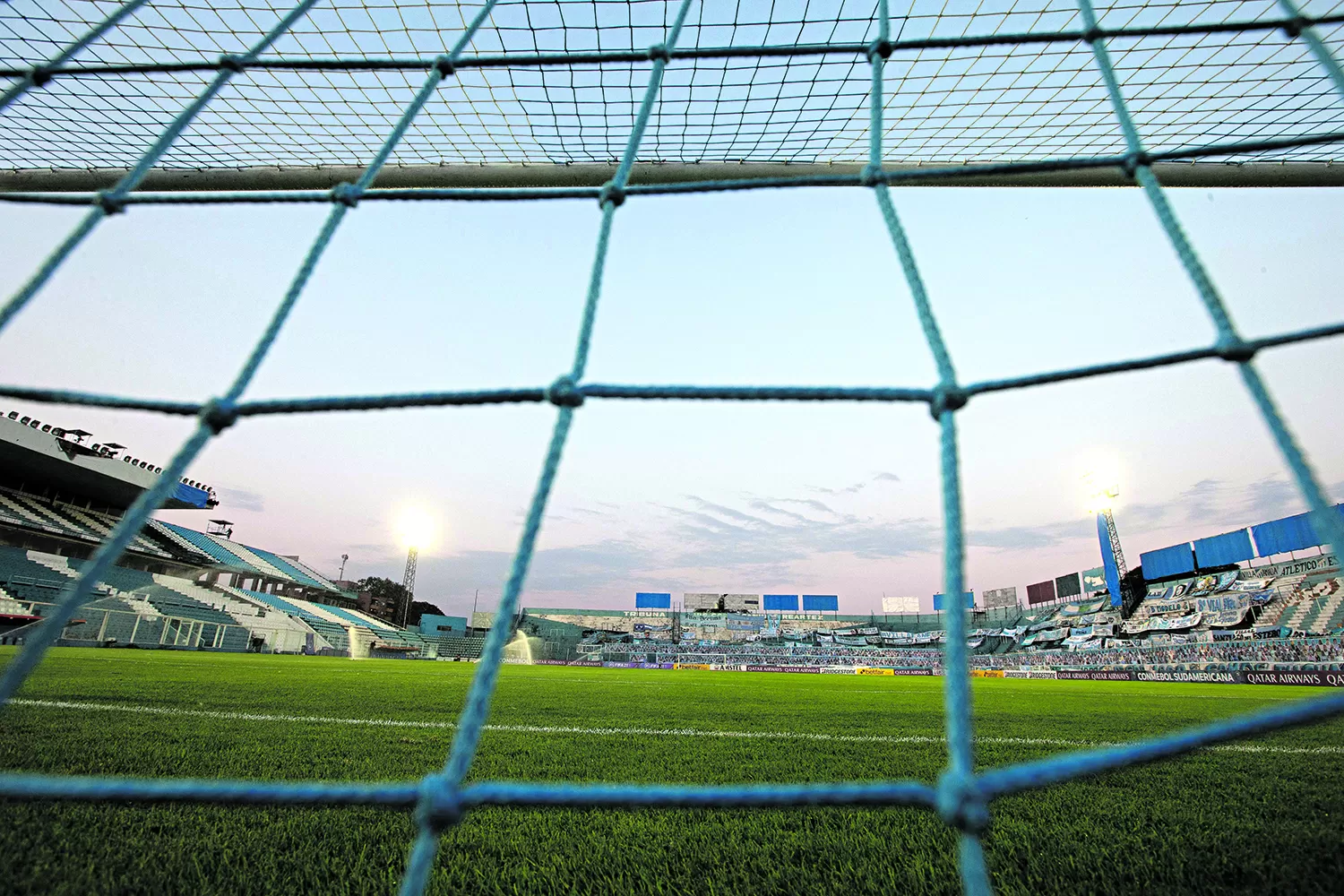 VACÍO. El Monumental, como los estadios de todo el país, mantienen cerradas sus puertas desde hace 17 meses.