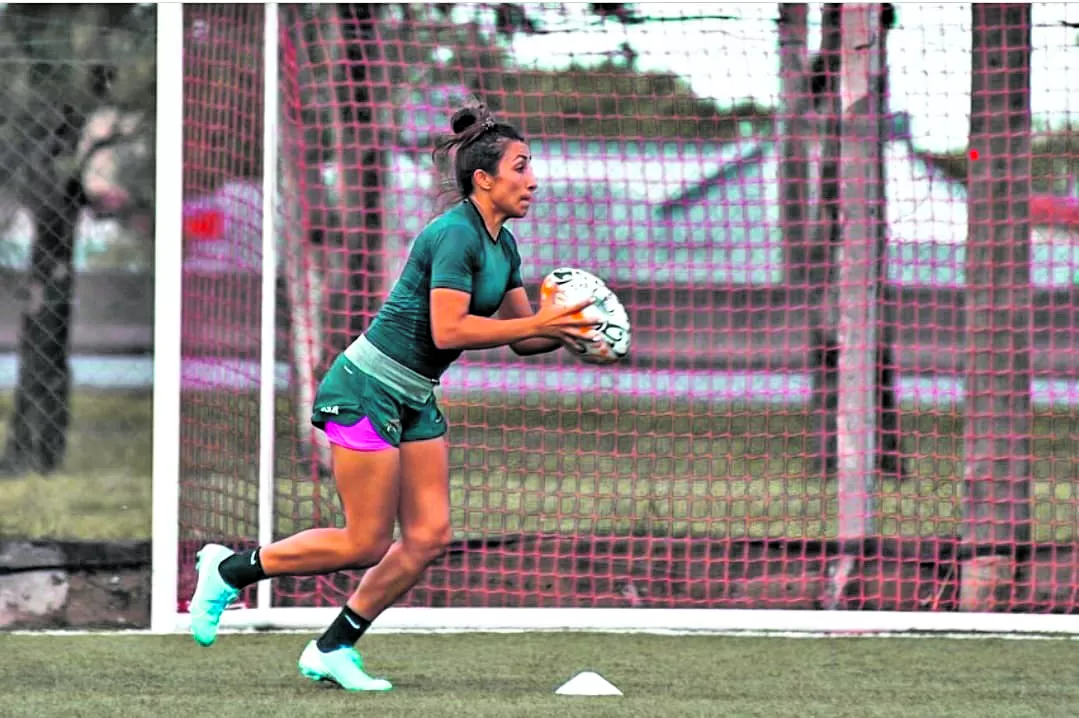 MEDIDA. Con un seguimiento profesional a conciencia, Moreno volvió a entrenarse. 