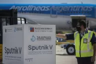 Llega hoy otro avión con vacunas Sputnik V