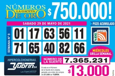 Los Números de Oro de LA GACETA