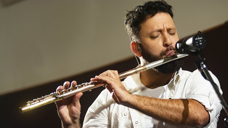 HEREDERO. Pato Molina Chazarreta sigue la tradición musical familiar.