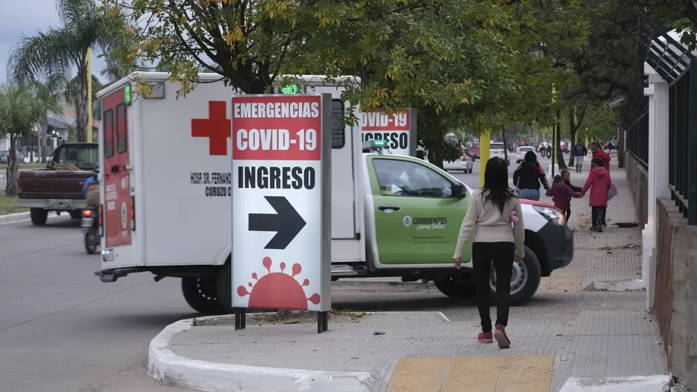 CORRIENTES. La provincia registra un aumento de internaciones y muertes por coronavirus.