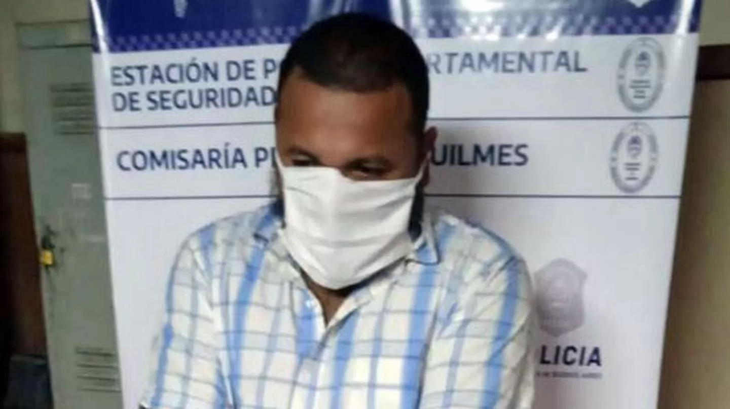 Detenido. Foto Diario 5 días