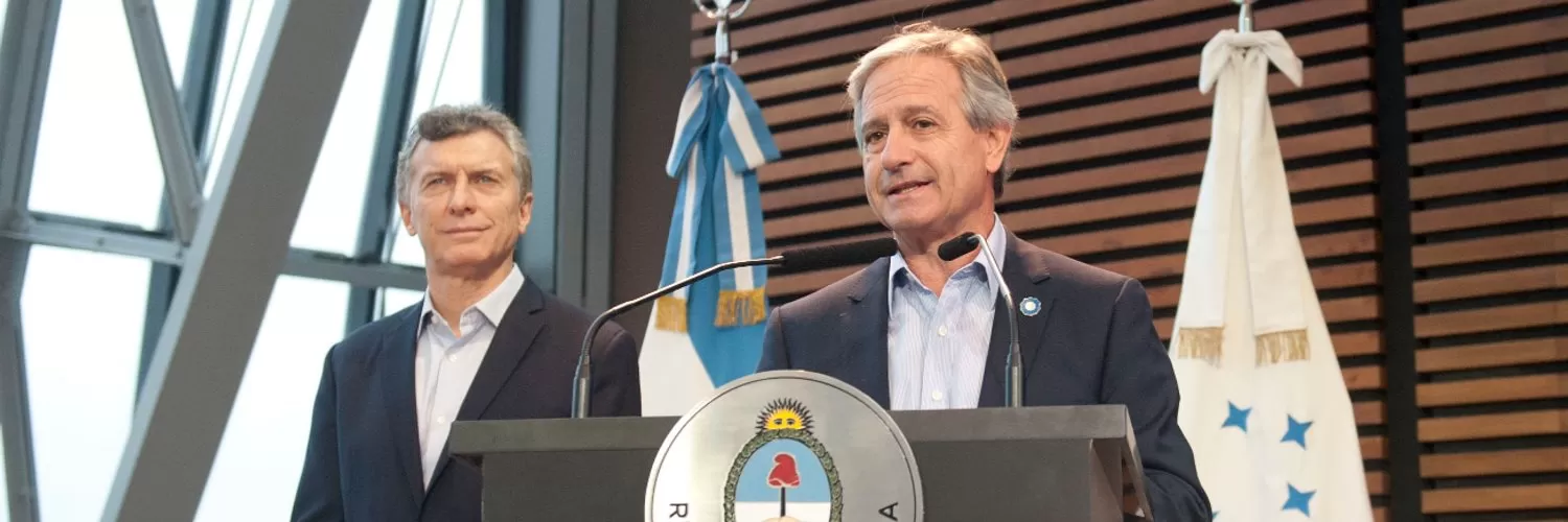 Andrés Ibarra y Mauricio Macri. 