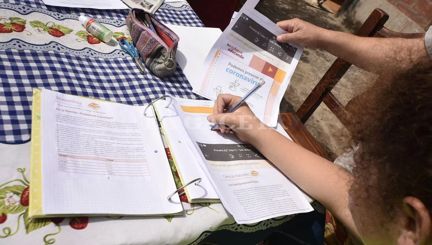 POR LAS ESCUELAS. Apenas una hora después de su viralización, la campaña había alcanzado casi 500 firmas. LA GACETA