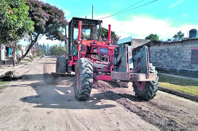 Tareas de fumigación y desmalezamiento en barrios periféricos de la ciudad