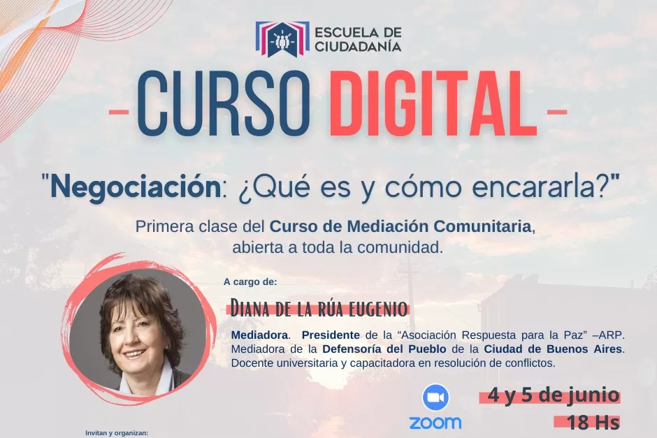 Dictan un curso de Mediación Comunitaria para crear redes de prevención de la violencia