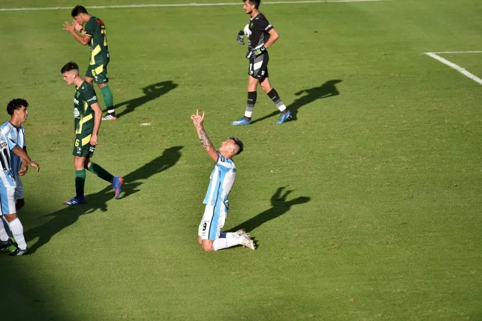 ¿VENDRÁN POR ÉL?. El delantero de Atlético será una tentación en el mercado de pases. El ex Racing tiene contrato con Atlético hasta junio del 2024. 