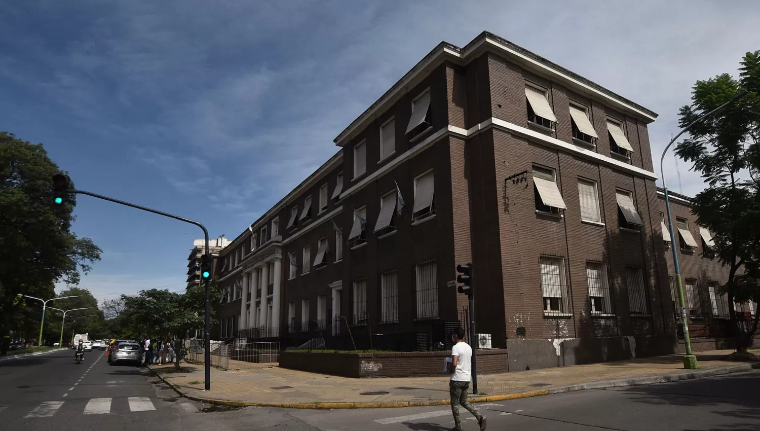 Tribunales penales de avenida Sarmiento.