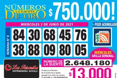 Los Números de Oro de LA GACETA