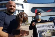 Un tucumano fue el único hincha de la Selección en Termas