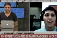 Un joven tucumano será operador en Microsoft