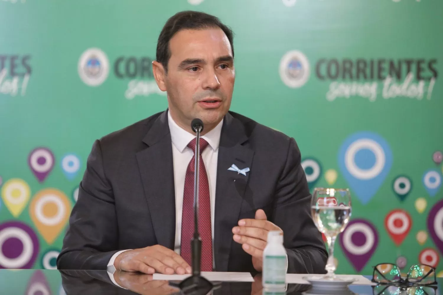 Gustavo Valdés, gobernador de Corrientes.