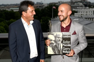 Massa comenzó su gira por Estados Unidos