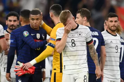 En el duelo de los últimos campeones del mundo, Francia superó por la mínima a Alemania