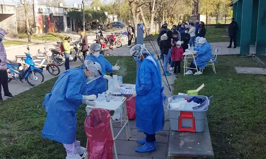 TESTEOS EN TUCUMÁN / FOTO DE PRENSA MSP