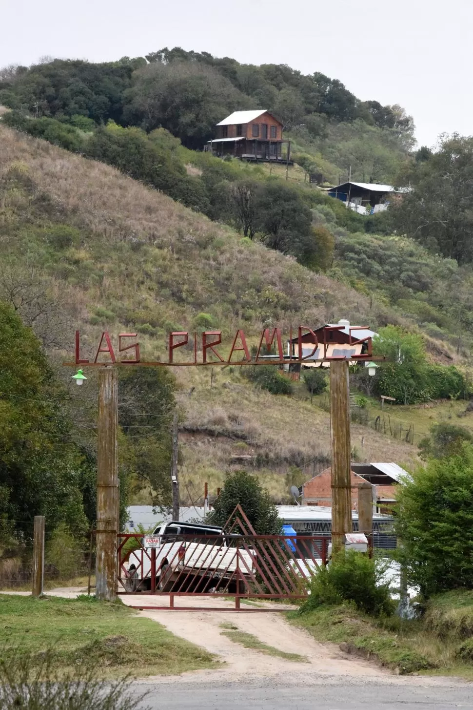 EL PREDIO EN LITIGIO. Está en la ruta 338, al sur de San Javier. 