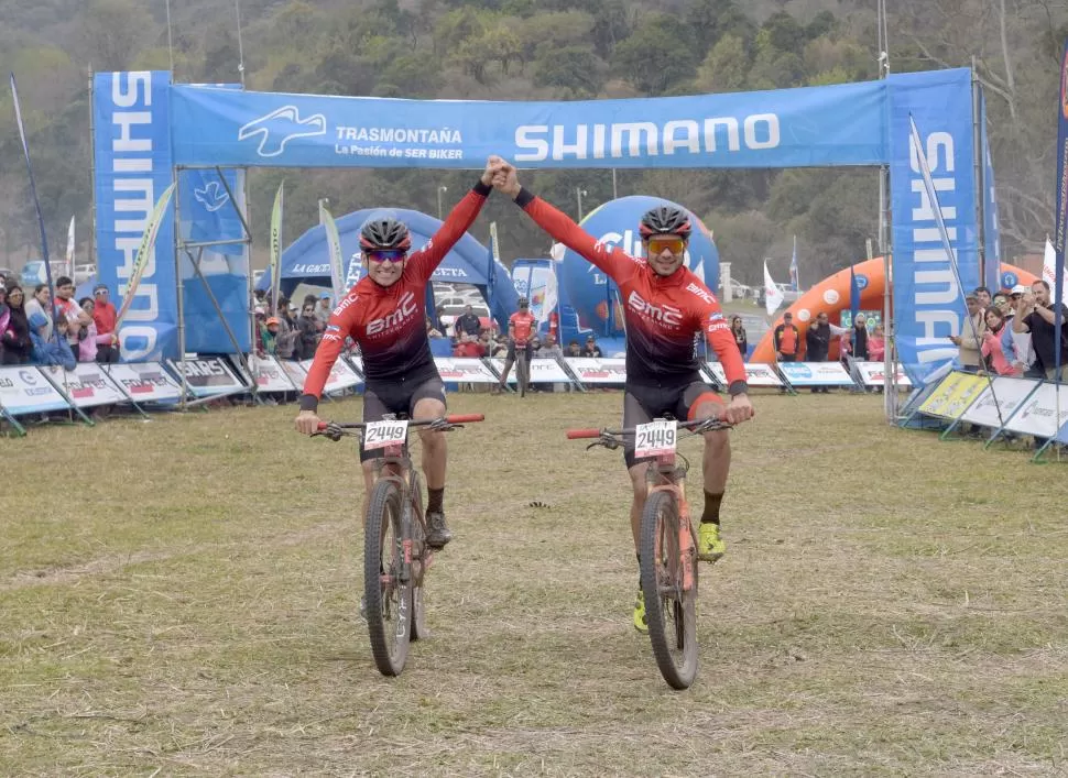 LOS MEJORES DE 2019. El mendocino Germán Dorhmann y el concepcionense Darío Gasco fueron los vencedores de la última edición del Rally Trasmontaña.  