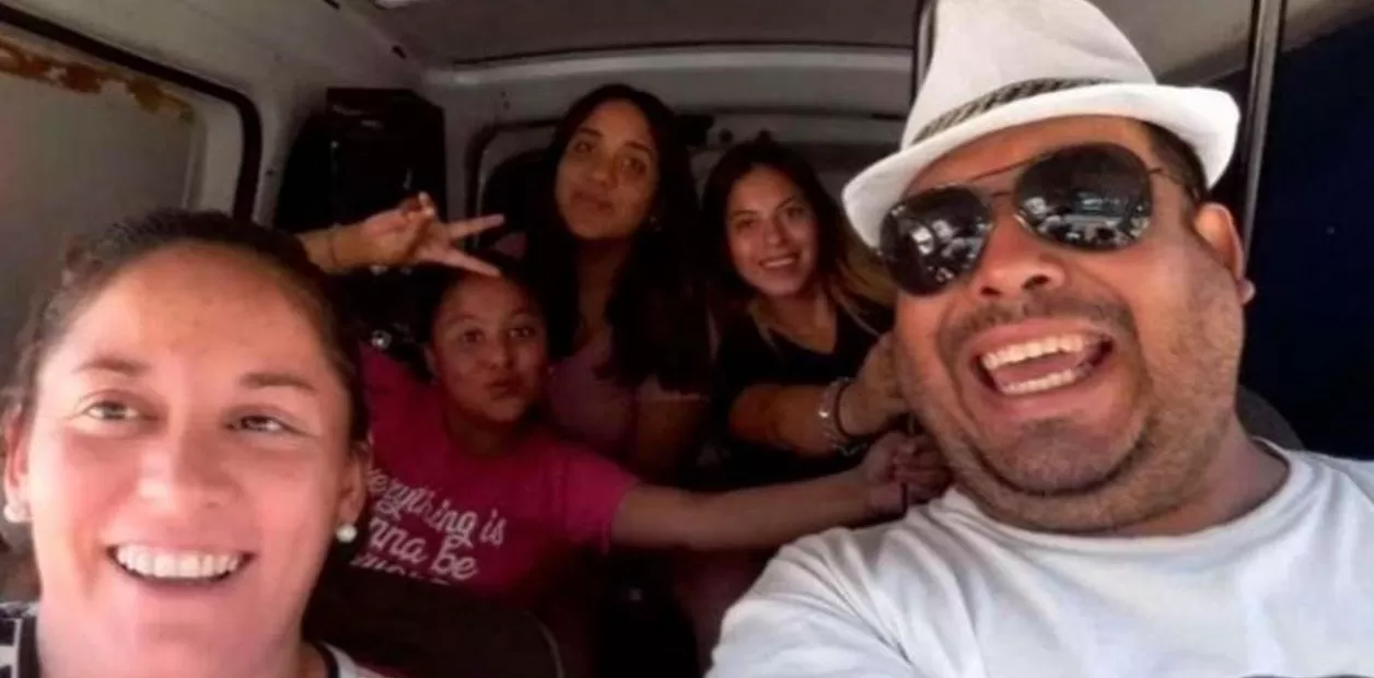 La familia Rivas -Guevara. Foto El Tiempo San Juan 
