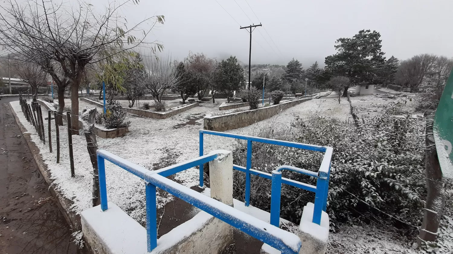 TAFÍ DEL VALLE BAJO NIEVE. Foto: Gentileza de Javier Astorga