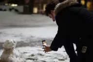 Ola de frío en el país: también hubo nevadas en San Luis y en La Rioja