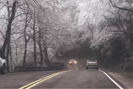 Tafí del Valle, bajo la nieve