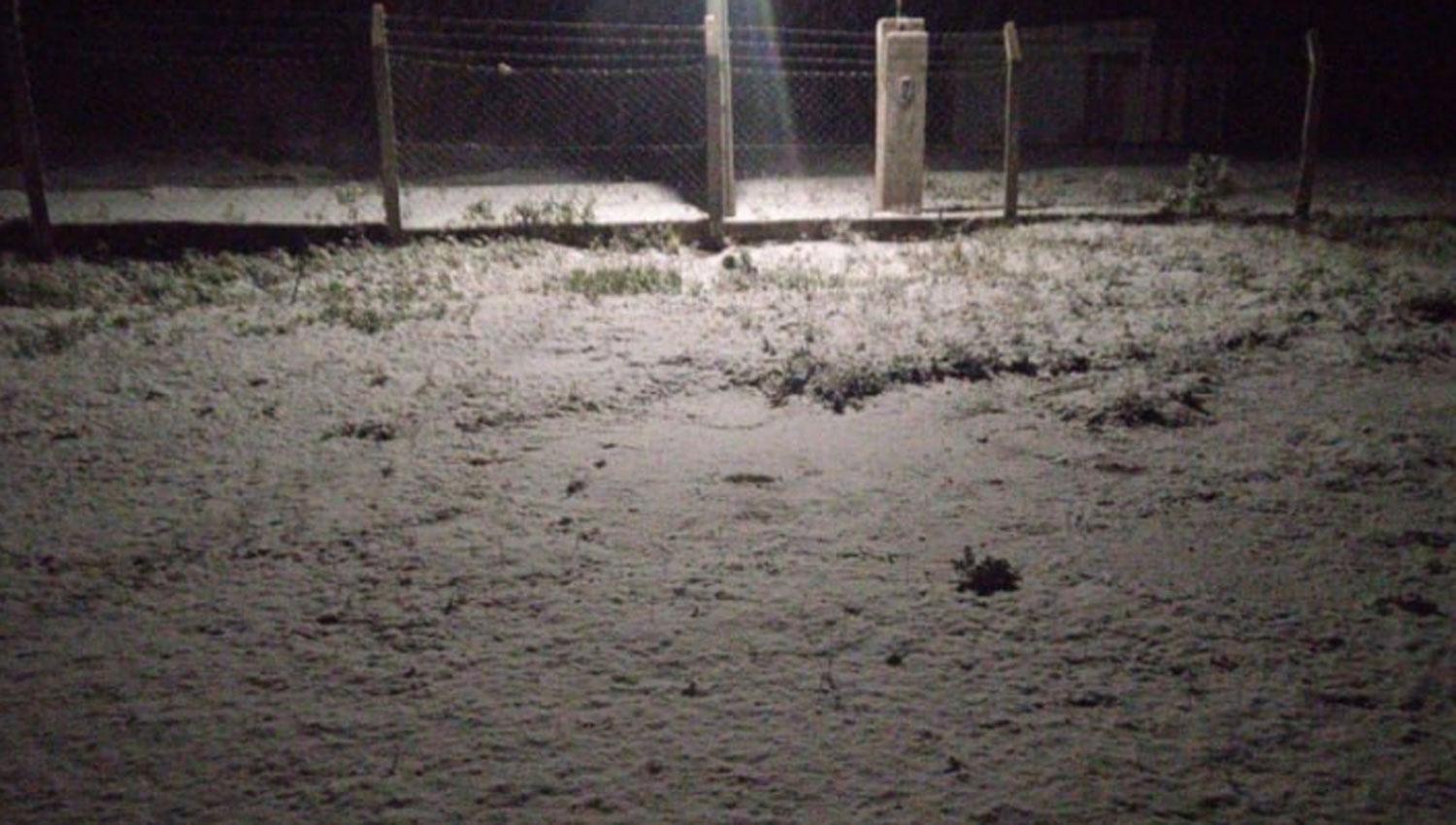 Nieve en el interior de La Rioja.