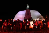 Los homenajes a Güemes se iniciaron con una ruidosa marcha contra Fernández