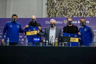 Boca presentó a sus nuevos jugadores: Briasco y Rolón