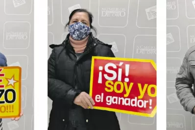 Números de Oro: tres lectores se repartieron el pozo de $ 1.250.000