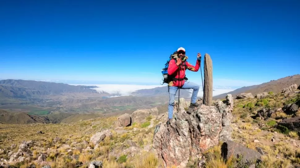 EXPERIENCIA. “Pinocho”, que también es rescatista, participó en muchas carreras de aventura. Ahora, se prepara para el desafío más grande de su vida, y con ello espera contagiar a jóvenes tafinistos. 