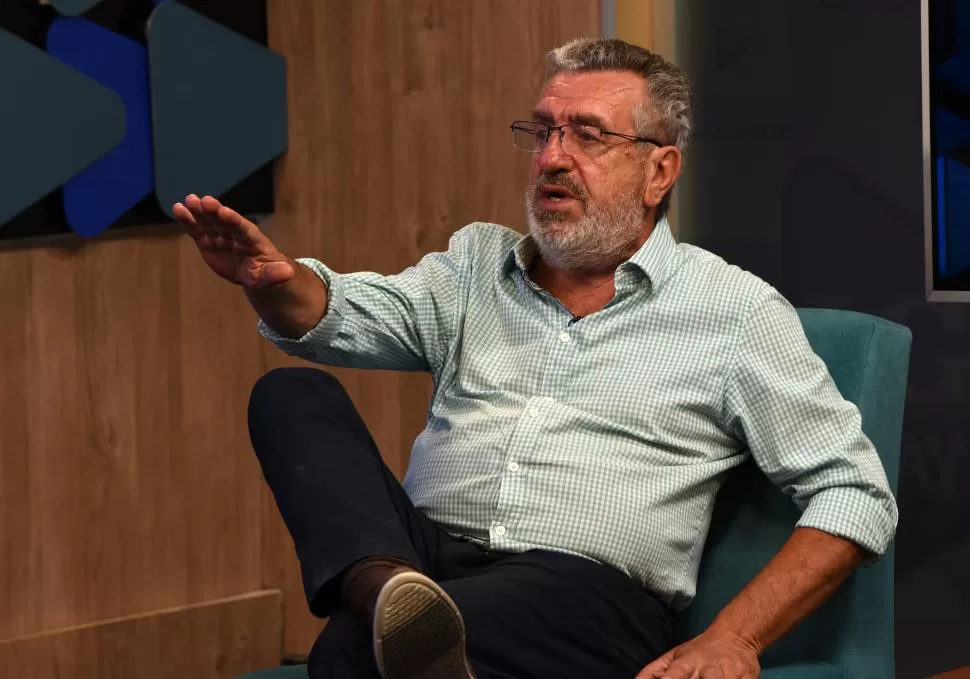 ENTREVISTA EN DIRECTO. José Vitar en los estudios de LA GACETA. 