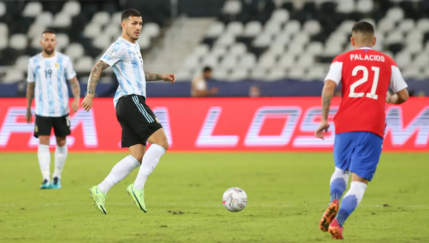 GUSTO A POCO. Argentina viene de igualar 1 a 1 ante Chile.