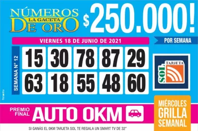 Los Números de Oro de LA GACETA