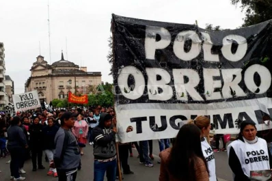La izquierda de moviliza en todo el país contra el ajuste y por el pago del aguinaldo