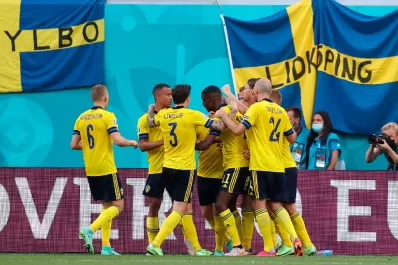 Suecia le ganó a Eslovaquia y acaricia los octavos de la Eurocopa