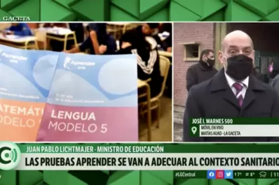 Lichtmajer negó que se vayan a suspender las pruebas Aprender: se adecuarán al contexto