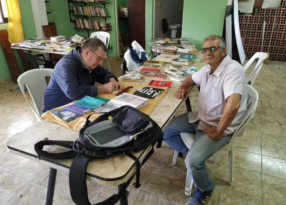 COLOMBRES. Una biblioteca edificada con fondos de la Conabip. 
