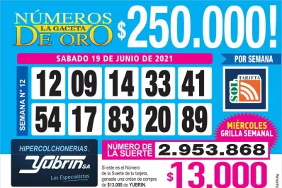 Los Números de Oro de LA GACETA