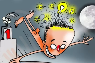 Nadar desnudos bajo la Luna