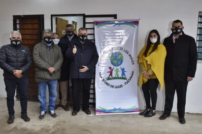 Jaldo y legisladores de su espacio visitaron una fundación de Lules