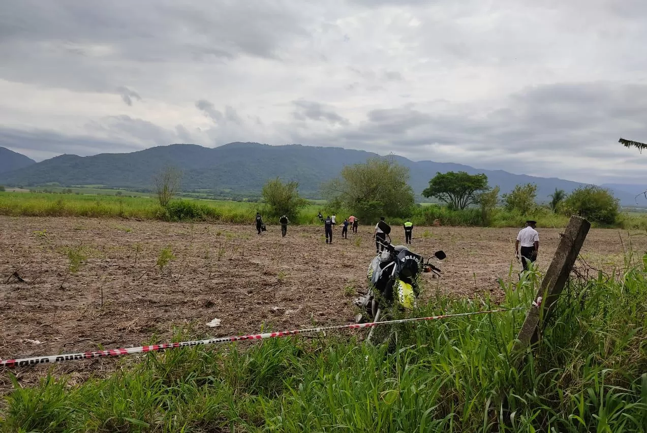 Lugar del crimen. FOTO MINISTERIO PÚBLICO FISCAL