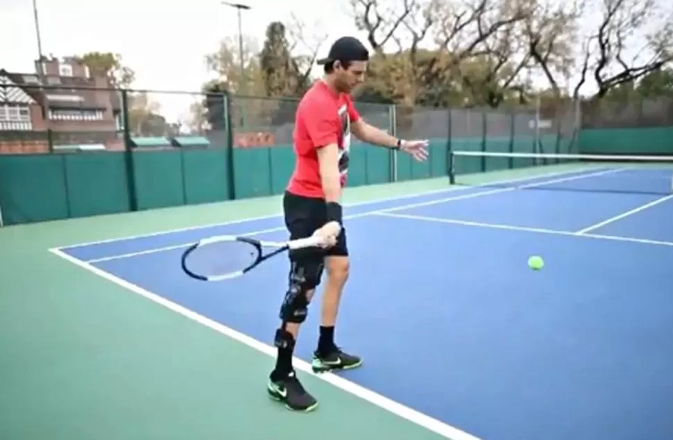 FALTÓ. Pudo entrar a una cancha, pero “Delpo” no está a nivel competitivo.  