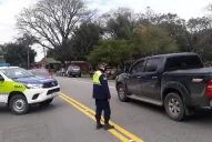 Nieve en los valles: la Policía habilitó el tránsito en la ruta 307