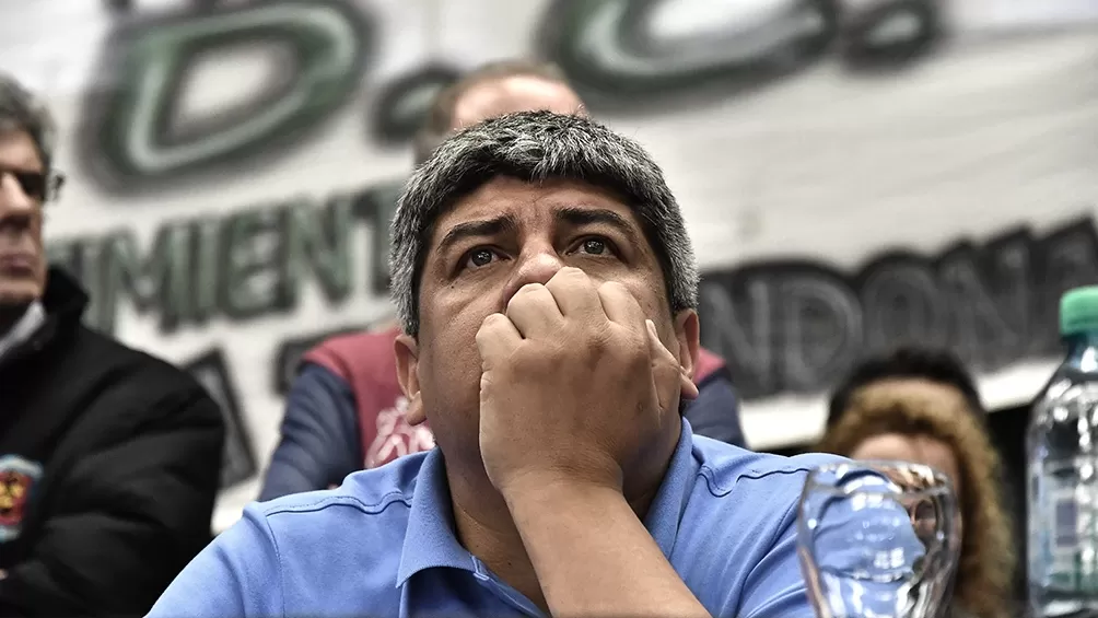 Pablo Moyano, secretario general adjunto del gremio Camioneros. Foto de Archivo.