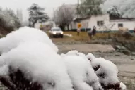 San Pedro de Colalao se cubrió de nieve: postales de La Sucursal del Cielo